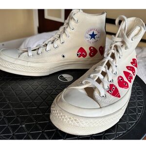Converse Chuck 70 High Top x Comme des Garcons Play Multi Heart